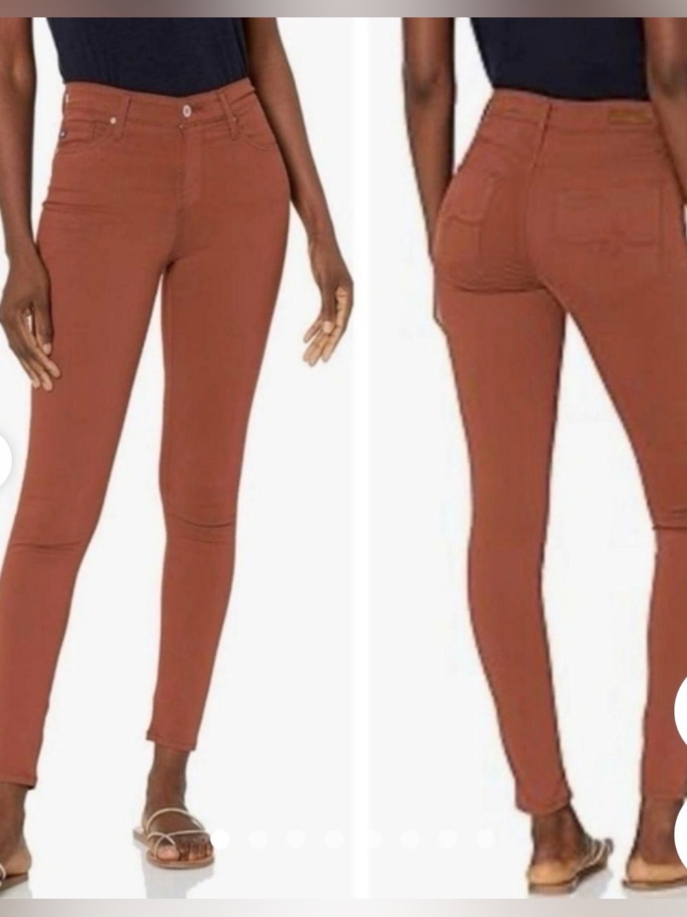 NWOT AG/ANTHROPOLOGIE Collab Farrah Skinny Ankle Jean 27/4